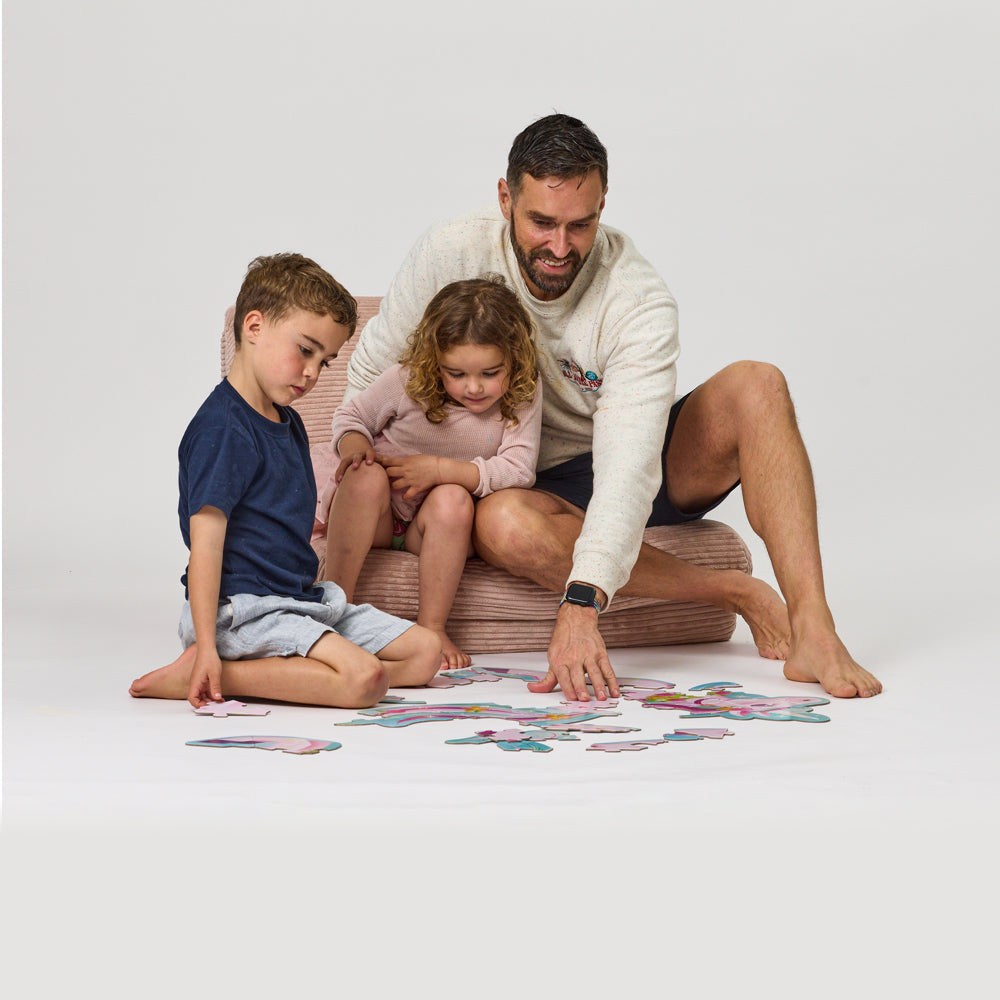 Why the Rylee Recliner is the perfect play couch for Grandparents