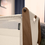 Close-up of a SnüzPod Studio bassinet