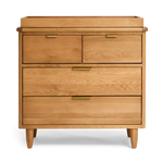 George dresser with four drawers with tray on the top on a white background
